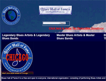 Tablet Screenshot of blueshalloffame.com